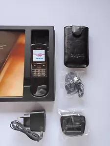 Original Nokia 8800d Sirocco Edition -LuxusHandy - Schwarz Black - Bild 1 von 17