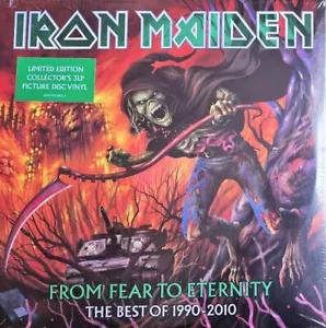 IRON MAIDEN - FROM FEAR TO ETERNITY 3 LP PICTURE DISC SET NEW/SEALED FREEPOST - Picture 1 of 2