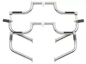Chrome Highway Crash Bar Engine Guard For 97-08 Harley Touring FLHT FLHX 26643 - Foto 1 di 1