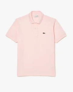 Lacoste Herren Poloshirt L1212 Rosa Klassisch Slim Fit XL 100% Baumwolle Original - Bild 1 von 8