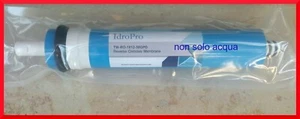 FILTRO ACQUA MEMBRANA 50 IdroPro RICAMBIO OSMOSI INVERSA DEPURATORE PURIFICATORI - Imagen 1 de 1