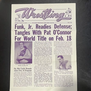 1972 St. Louis Wrestling Programm - Bild 1 von 5