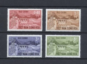 Estampillas de Vietnam del Sur 1964 estación hidroeléctrica Danhim Scott # 227-230 MNH - Imagen 1 de 1