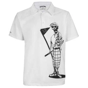 Mr. Bones Men's Golf Shirt | White - Imagen 1 de 1