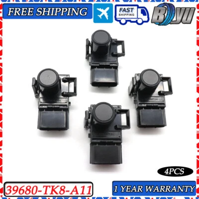 4x Sensor de ayuda de estacionamiento trasero para Honda Odyssey Pilot 3,5 L PDC 39680-TK8-A11 Foto 1 de 4