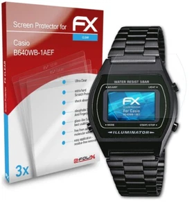 atFoliX 3x Folia ochronna ekranu do Casio B640WB-1AEF Ochrona ekranu przezroczysta - Zdjęcie 1 z 8