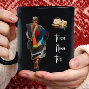 Thich Minh Tue Monks Buddhism Vietnam Mug, Thich Minh Tue Spiritual Journey Mug - Picture 1 of 2