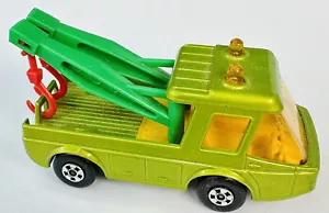 Vintage Matchbox 1976 Superfast #74 Toe Joe Wrecker Tow Truck 1:64 Diecast - Picture 1 of 7