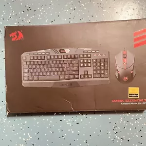 Redragon S101 Wired Gaming Keyboard and Mouse Combo RGB Backlit Gaming Keyboard - Picture 1 of 3