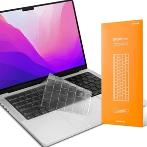 GhostCover Premium Keyboard Cover Protector, Compatible with 2021-23 MacBook.... - Picture 1 of 6