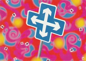 BAD LSD TRIPS : NATIONAL DRUGS HELPLINE : POSTCARD - Picture 1 of 5