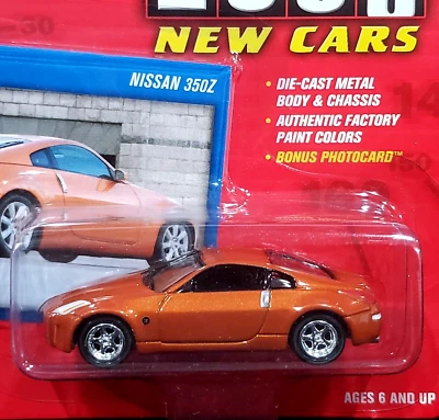 Coche coleccionable Johnny Lightning 05 2005 Nissan 350Z 350 Z Lightning Strike Oran Foto 1 de 2