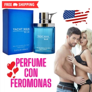 Perfume Para Hombre Con Feromonas De Atraer Mujeres Fragancia Colonia Masculino* - Picture 1 of 4