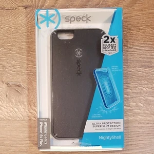Speck Mightyshell For iPHONE 6 PLUS & 6s PLUS Ultra Protection Slim Black NIP - Picture 1 of 3