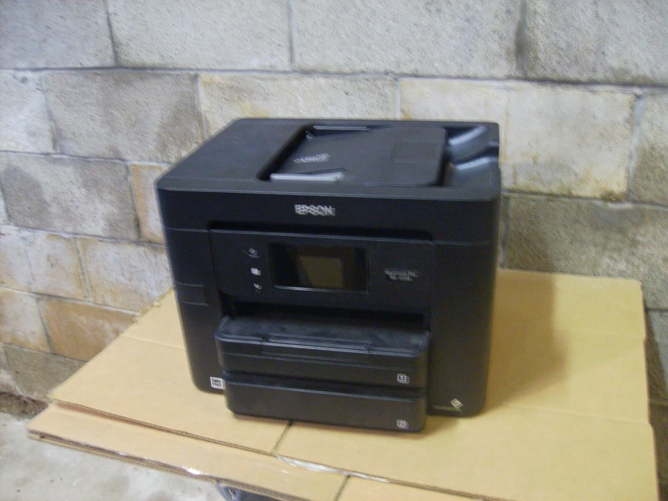 Epson WorkForce Pro WF-4734 AIO Wireless InkJet Printer - TESTED - Image 1 of 1