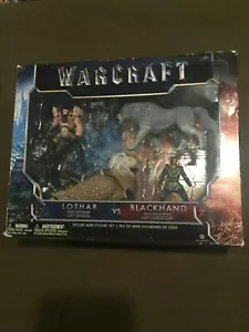 Warcraft Lothar Vs Blackhand Deluxe Mini Actionfiguren Set NEU MIB Jakks 2016 - Bild 1 von 6