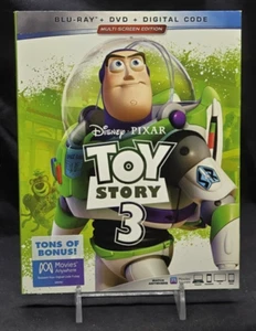 DISNEY - TOY STORY 3 - BLU-RAY & DVD COMBO - BRAND NEW - STILL IN PLASTIC - 2010 - Picture 1 of 2