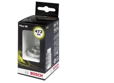 Bosch 472 H4 Longlife Daytime Headlight Halogen Bulb 12V 60/55W P43t FREE Del 🚚 - Image 1 of 4