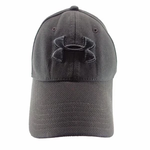 Gorra de béisbol Under Armour bordada negra ajustada para mujer talla S/M - Imagen 1 de 8