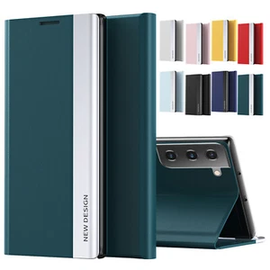 Magnetic Leather Wallet Flip Case Cover F Samsung Galaxy S25 S24 S20+ FE Note 20 - Picture 1 of 26