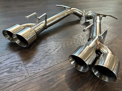 Beluga Racing Straight Axle Back Exhaust for Toyota Camry 18-24 2.5L 3.5L Quad - Image 1 of 4