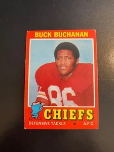 Topps Football 1971 #13 Buck Buchanan $1 ENVÍO!¡! - Imagen 1 de 2