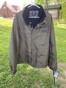 Chaps Allwetter Rip Stop Wintermantel 2XL Neu mit Etikett Forest Green - Bild 1 von 11