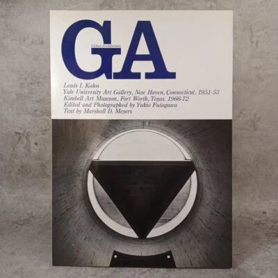 GA Global Architecture  38　 Louis I. Kahn Yale Univ Art Gallery  Yukio Futagawa - Image 1 of 4