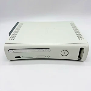 Consola Microsoft Xbox 360 60GB HDD Blanca REPUESTOS REPARACIÓN No Lee Disco Encendido - Imagen 1 de 22