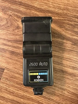 Montaje de zapata de flash automático Rokinon 2600 Foto 1 de 4