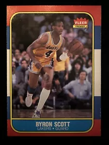 1986-87 Fleer Byron Scott (#99) NM NBA Champ, Lakers Great ^GRUMPYBUCK^ - Bild 1 von 2