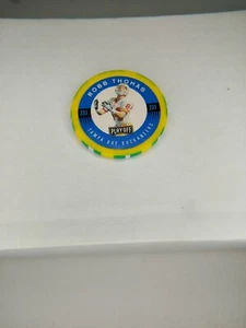 1997 Playoff Frist And Ten Chip Shot Robb Thomas #237 Yellow - Picture 1 of 2