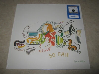 CROSBY STILLS NASH and YOUNG-So Far LP SEALED! Walmart Exclusive Clear Vinyl - Image 1 of 3