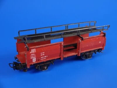 MARKLIN H0 - 4612 - AUTO TRANSPORT CAR - Version 5: 1976-77 (66)/ VG - Image 1 of 3