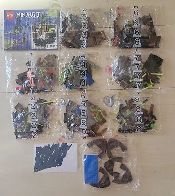 LEGO 70732  Ninjago City of Stiix New & Complete NO BOX Sealed Bags UPS SHIPPING - Image 1 of 4