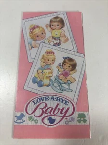 VINTAGE 1987 HASBRO LOVE-A-BYE BABY BROSCHÜRE BOOKLET KATALOG - Bild 1 von 5
