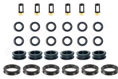 Fuel Injector Service Repair Kit O-Rings Grommets Filters FOR Toyota Vehicles - Image 1 of 3