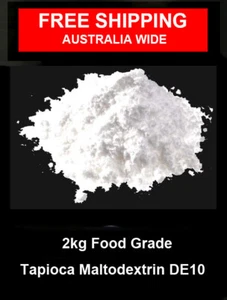 2kg of Tapioca Maltodextrin DE 10 – Vegan , Gluten Free - Bild 1 von 1