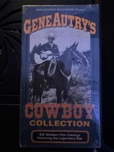 NEW Sealed Gene Autry Cowboy Collection 1995 VHS 6 Western Film Classics 365 min - Picture 1 of 2