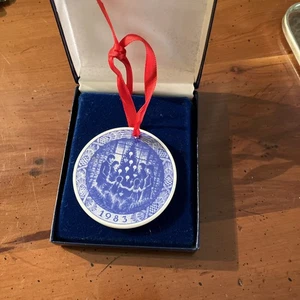 Vintage ROYAL COPENHAGEN 1983 Christmas Ornament - Sing We Joyous All - Bild 1 von 6