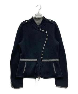 KENZO Chaqueta de punto reversible azul marino Foto 1 de 4