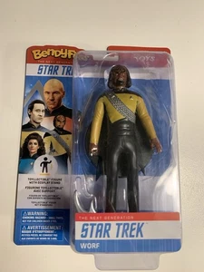 Star Trek Next Generation Worf Bendyfigs Actionfigur Serie 1 - Bild 1 von 5