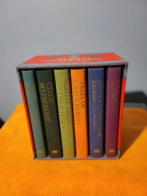 The World Mythology Collection Deluxe 7-Book Box Set Missin Norse Mythology Read - Image 1 of 4