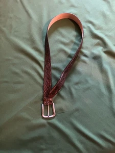 Gürtel, Herren oder Damen, braun, Pyhton-Look, Firma Real Python, Größe 95 - Bild 1 von 2