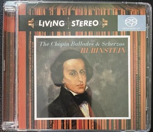Chopin Ballades/Scherzos Rubinstein RCA Living Stereo SACD Super Audio NM - Picture 1 of 3
