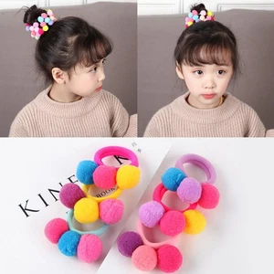10 Pcs/lot Baby Hair Scrunchies Girls Accessories Elastic Bands for Kids - Picture 1 of 11