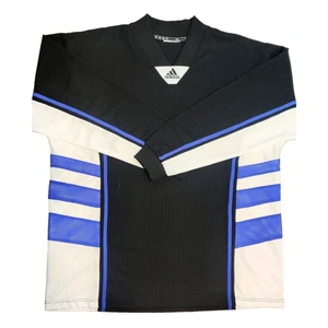 Vintage 90s Adidas Soccer Goalkeeper Jersey XL Futbol Long Sleeve Shirt Sports - Picture 1 of 12