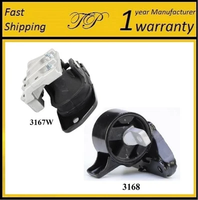 2PCS MOTOR & TRANS MOUNT FOR 2007-2010 Chrysler Sebring 3.5L - AUTO TRANS - Image 1 of 4