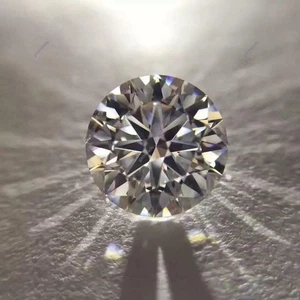 Diamond Cut CVD D Color VVS1 CERTIFIED Lab Grown Diamond 1 ct Brilliant Gemstone - Foto 1 di 11