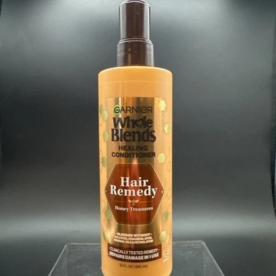 New Garnier Whole Blends Sulfate Free Remedy Honey Treasures Conditioner, 12 oz - Image 1 of 2
